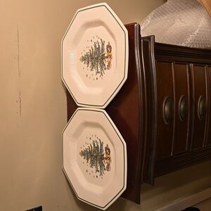Nikko Christmastime Dinner Plates Set of 2